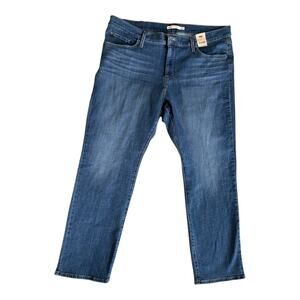 Levi’s 314 Shaping Straight Jeans Blue Stretch Mid Rise 18W Streetwear NWT